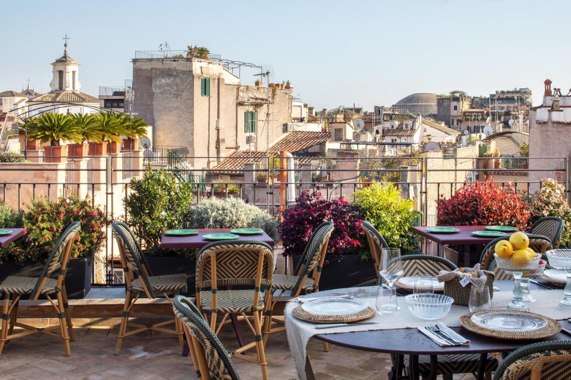 Hotel Adriano Rooftop Rome Exterior photo