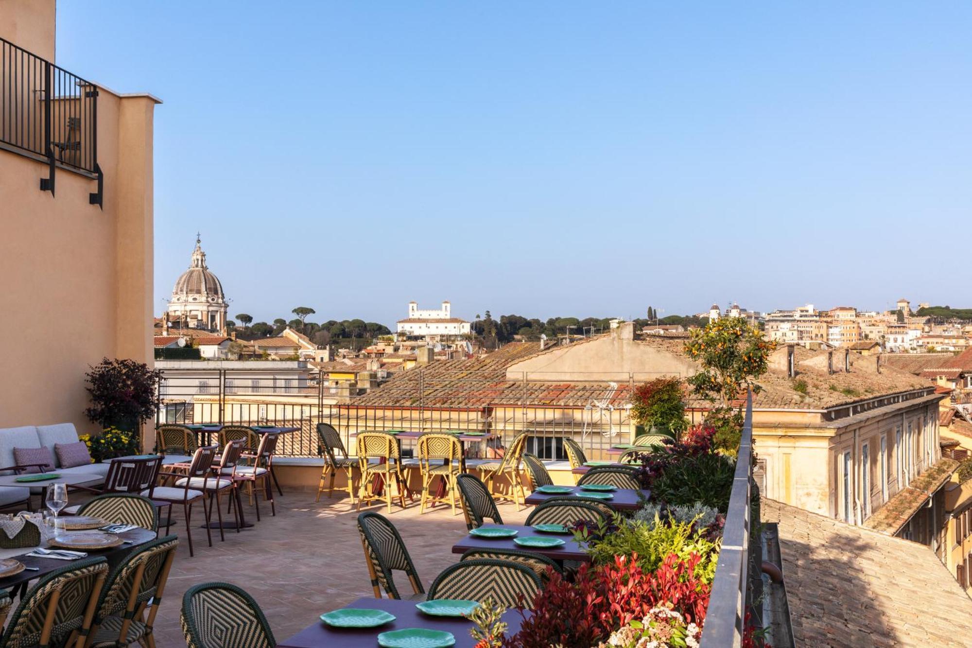 Hotel Adriano Rooftop Rome Exterior photo