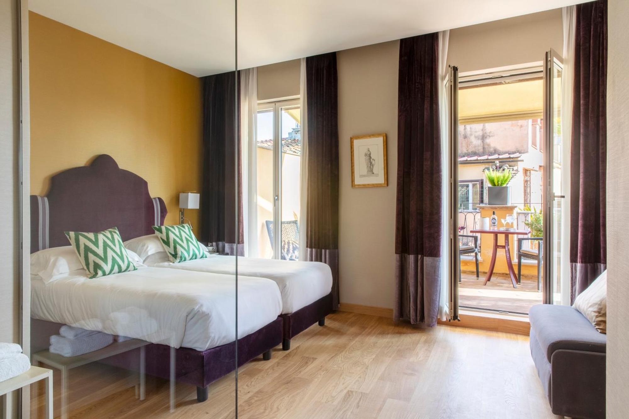 Hotel Adriano Rooftop Rome Exterior photo